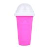 Summer Squeeze Homemade Juice Water Bottle Quick-Frozen Smoothie Sand Cup Pinch Fast Cooling Magic Ice Cream Slushy Maker Beker